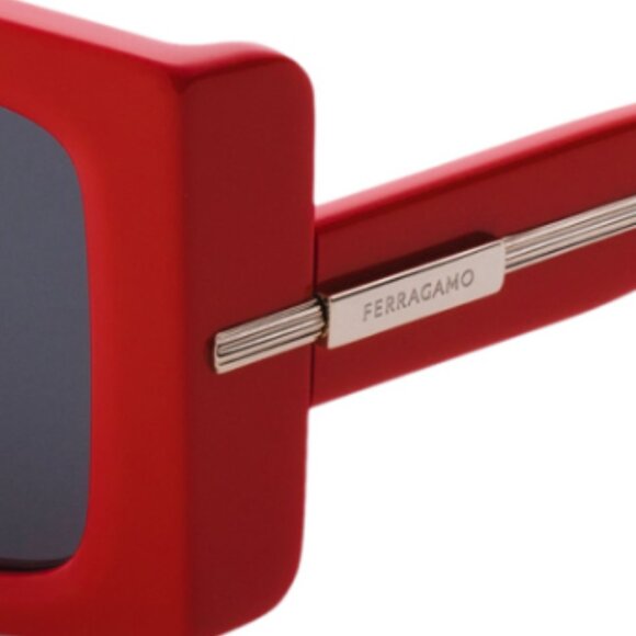 SALVATORE FERRAGAMO 55mm Square Sunglasses - Picture 4 of 5